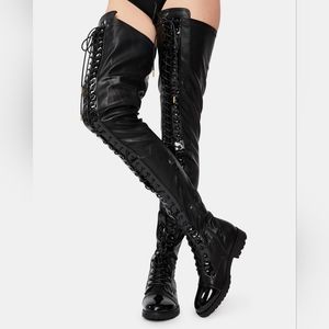 BRAND NEW. Azalea Wang Thigh High Retention boots. 8.5